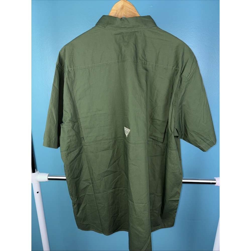 Columbia PHG Real Tree Short Sleeve Hunting Shirt Size XL Gorpcore - Picture 4 of 8